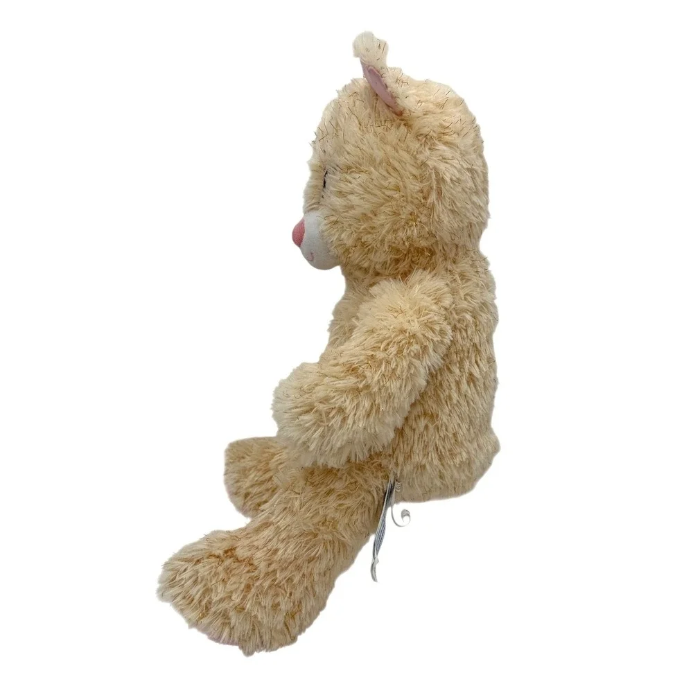 Build-A-Bear Disney Beauty‎ and the Beast Teddy Bear Plush Gold Sparkle 17